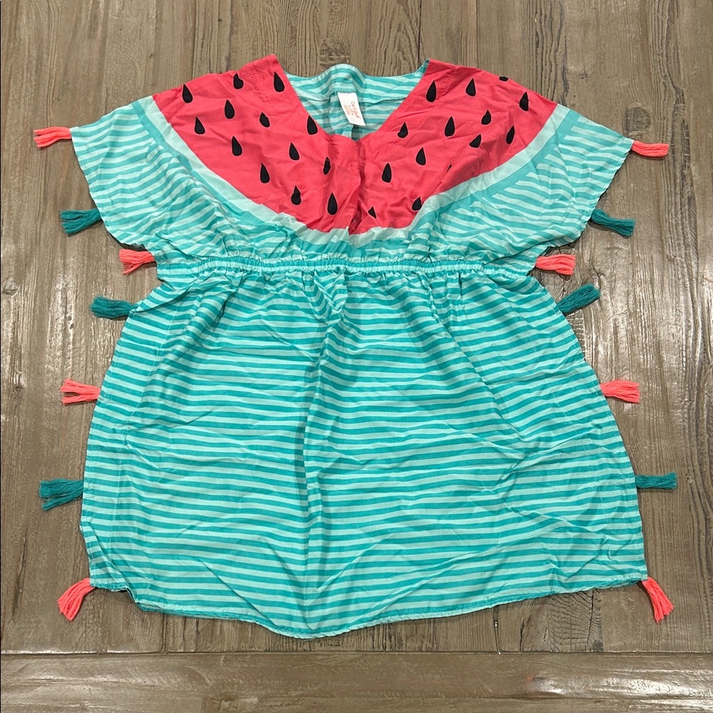 Cat & Jack Pink and Blue Striped Dress